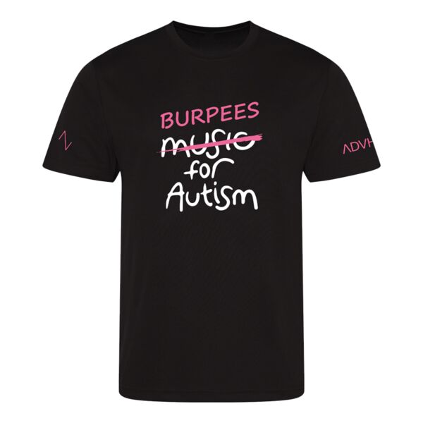 Burpees for Autism - Cool T-Shirt Thumbnail