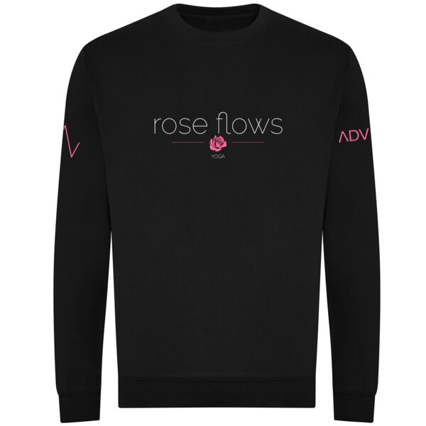 Rose Flows Organic Sweatshirt Thumbnail