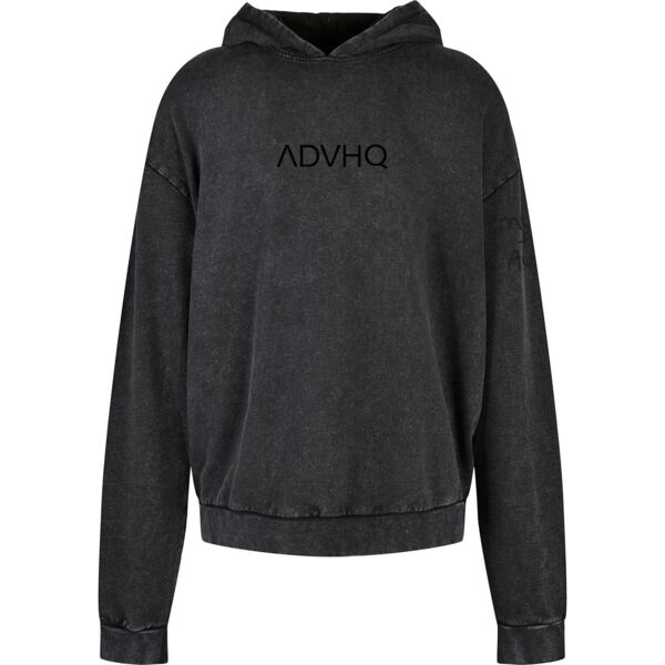Acid washed oversize hoodie Thumbnail