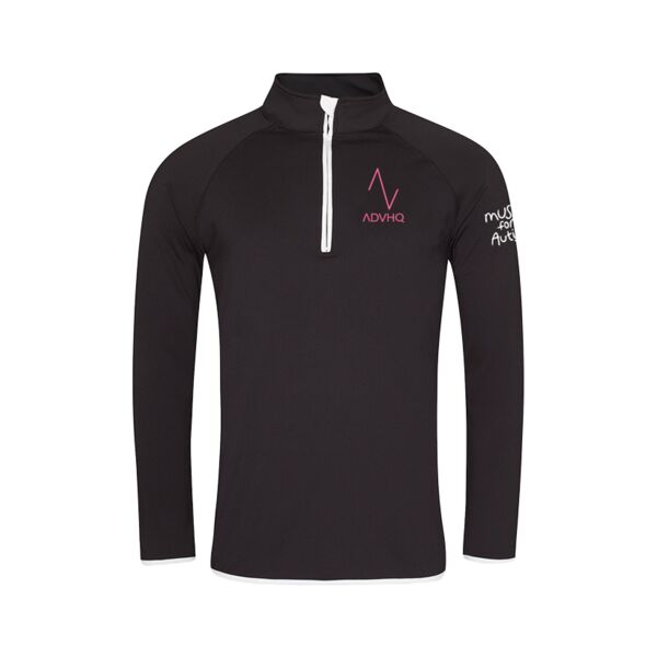 Cool Half Zip Sweat Top Thumbnail