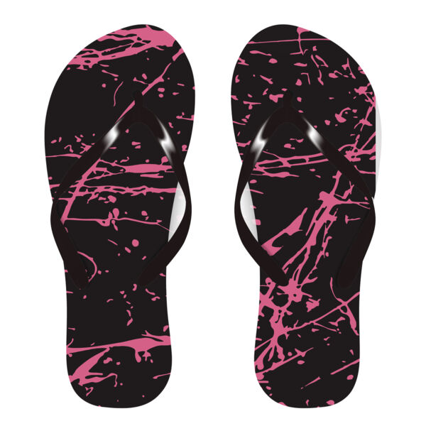 ADVHQ  - Paint Splat Flip Flops  Thumbnail
