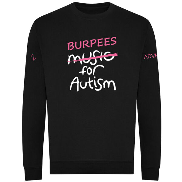 ADVHQ - Burpees for Autism - Organic Sweatshirt Thumbnail